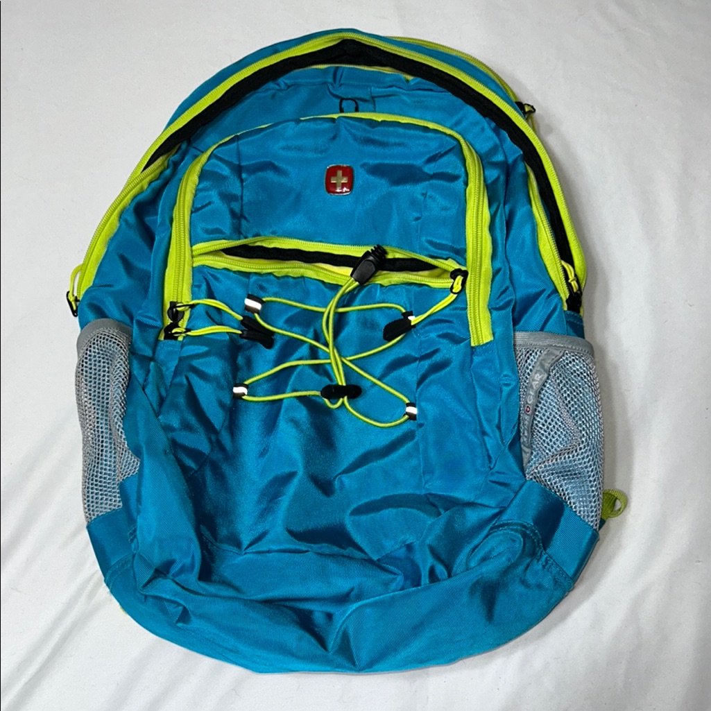 Swissgear Teal And Lime Backpack
